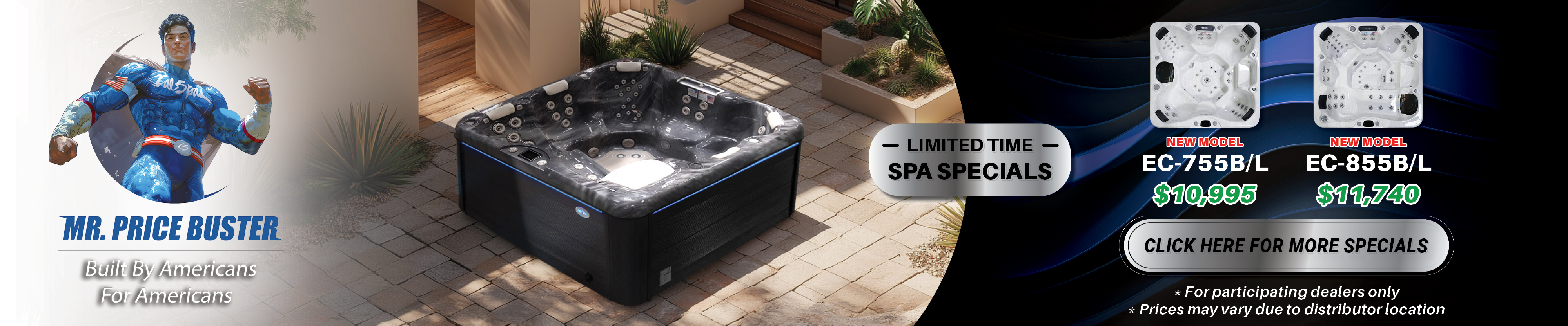 Calspas hot tub being used in a family setting - Toledo